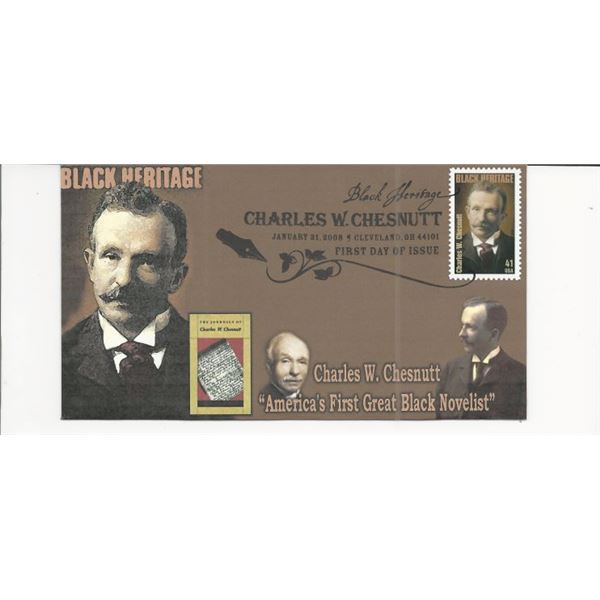 Charles W Chesnutt FDC