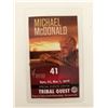 Image 1 : Michael McDonald 2019 Tribal Guest Backstage Pass