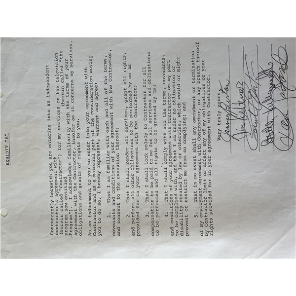 The Shindog signed contract