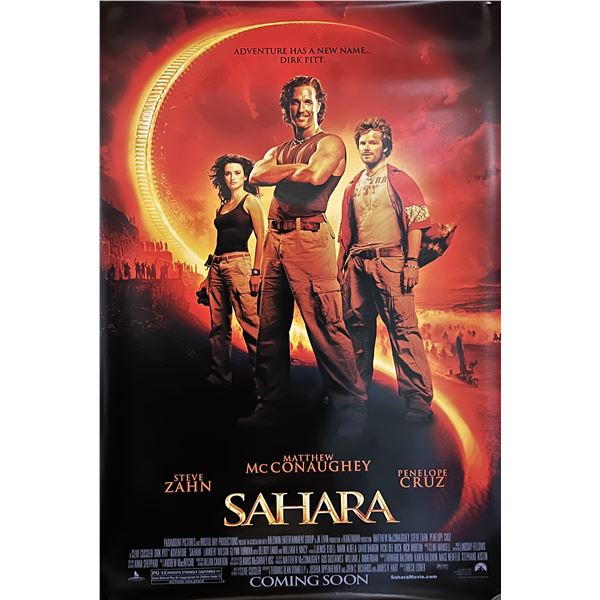Sahara 2005 original movie poster