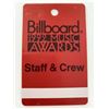 Image 1 : Billboard 1992 Music Awards Staff & Crew Pass