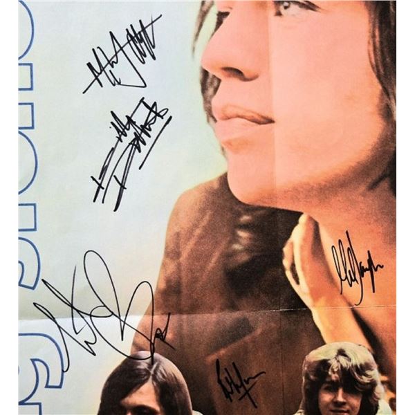 The Rolling Stones signed insert poster