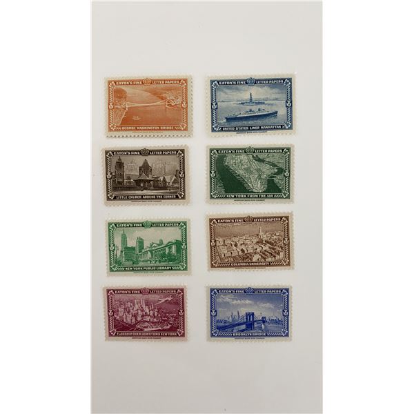 1930s Poster Stamps - Eaton's Fine Letter Papers
