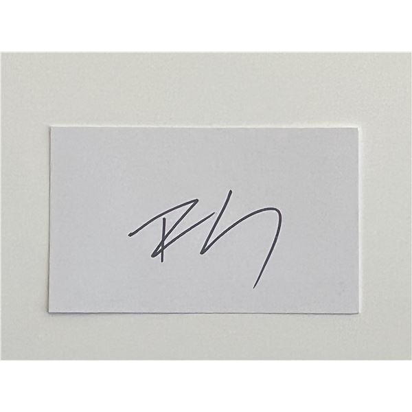 Robert Cray original signature