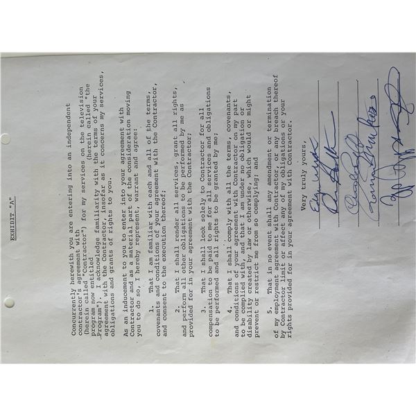 The Edgar Winter Group signed  contract
