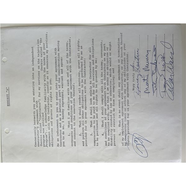 The Honeycombs signed contract