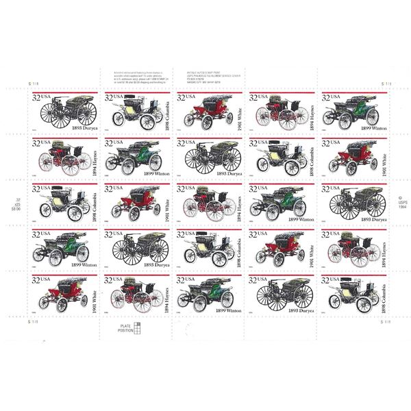 Antique Automobiles Stamps