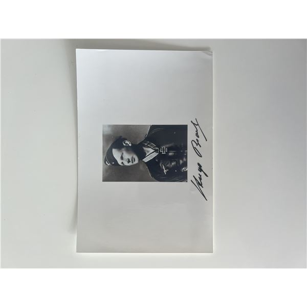 WWII Vintage signed photo