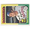 Image 1 : Texas Rangers Mike Hargrove signed  1975 Topps #106 All-Star Rookie trading card