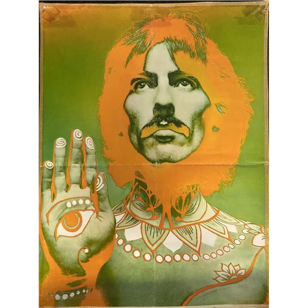 1967 Psychedelic Beatles  insert poster set