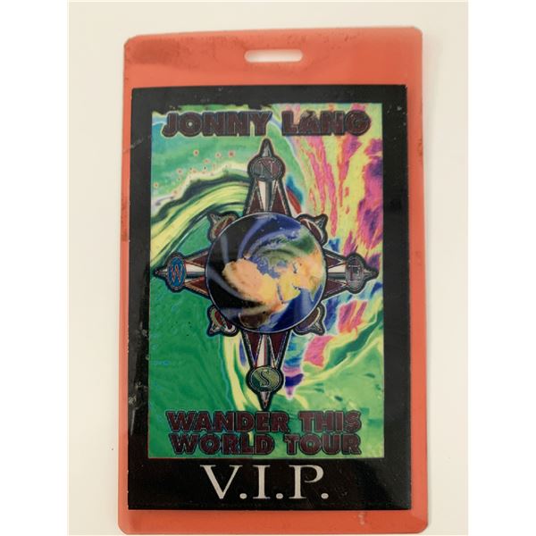 Jonny Lang Wander This World Tour VIP Pass