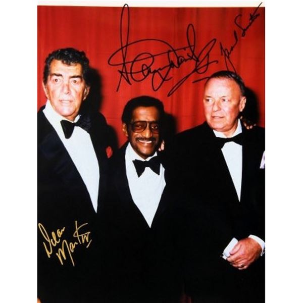 The Rat Pack signed promo photo