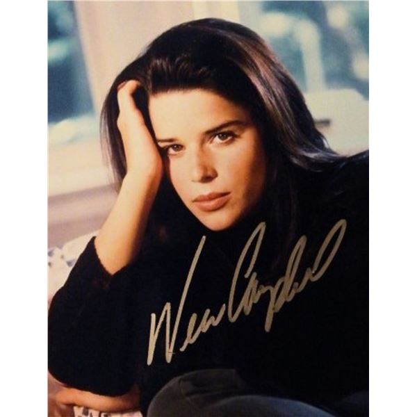 Nev Campbell signed portrait photo