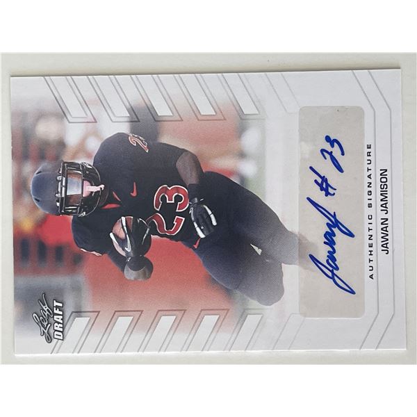 Jawan Jamison 2013 Leaf Draft signed trading card