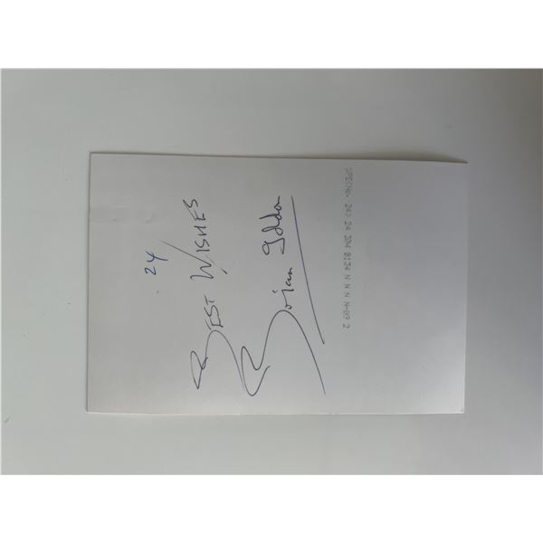 Dorain Golda original signature