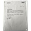 Image 1 : Astronaut Thomas D. Jones signed Nasa letter