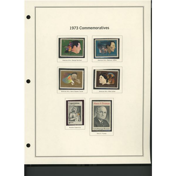 1973 United States Commemorative Stamp Set