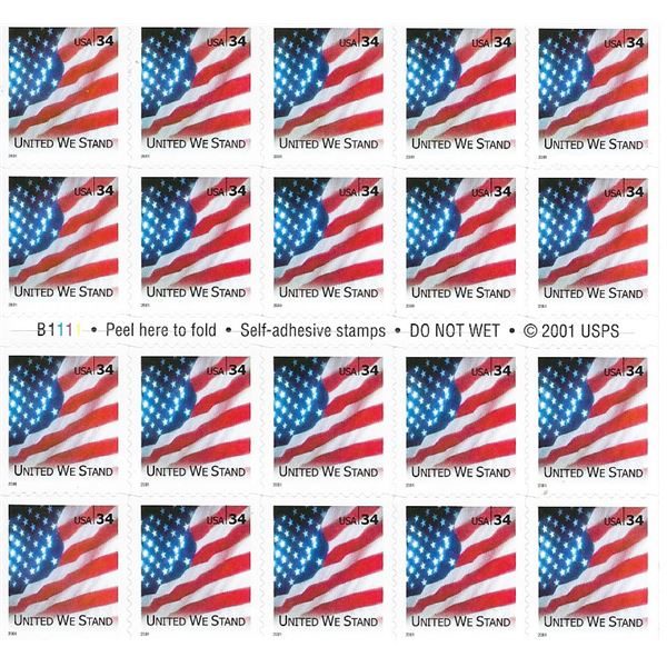 American Flag stamps