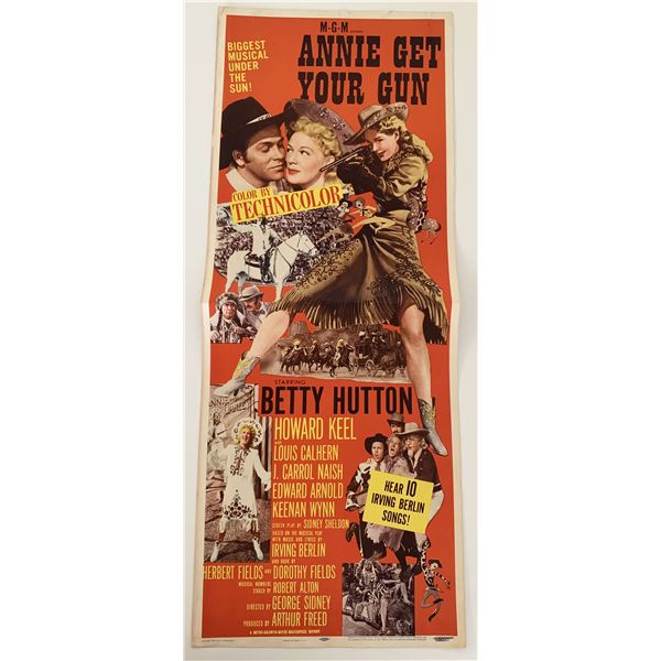 Annie Get Your Gun vintage movie poster