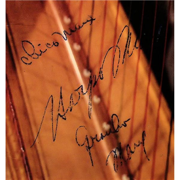 The Marx Brothers signed Harpo album