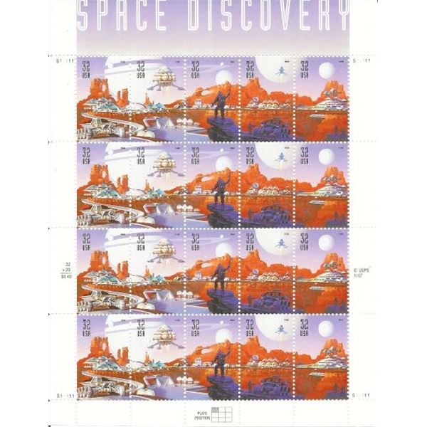 Space Discovery Stamps