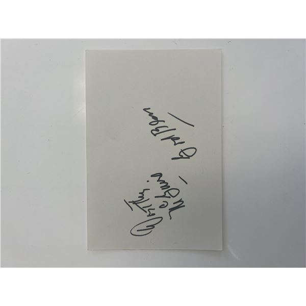 Swiss Family Robinson actress Dorothy McGuire original signature