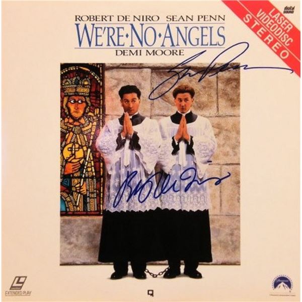 Robert De Niro and Sean Penn signed LaserDisc