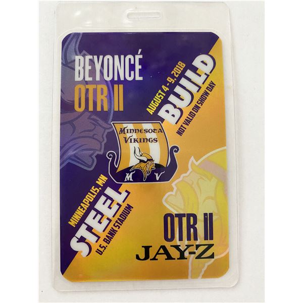 Beyoncé & Jay-Z On the Run II Tour Guest Pass
