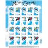 Image 1 : Xtreme Sports stamp sheet 20 x 33 cent stamps