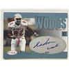 Image 1 : Oklahoma State Rashaun Woods signed 2004 Sage Hit trading card