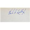 Image 1 : Charles A. Lindbergh signature slip