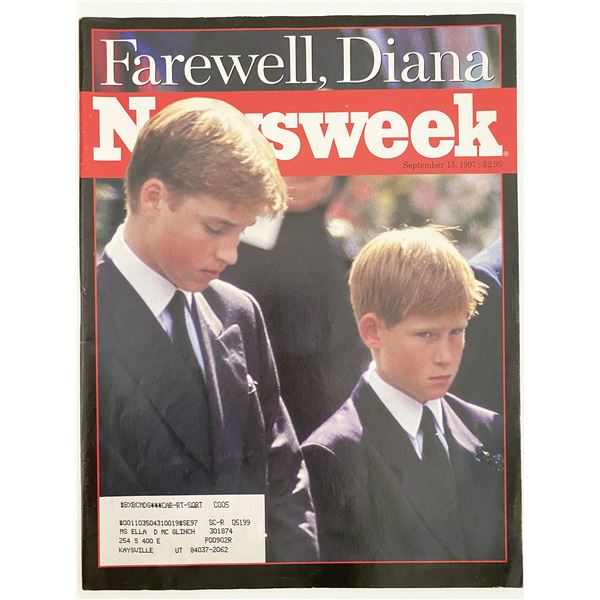 Farewell Princess Diana Newsweek magazine