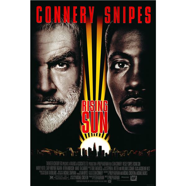 Rising Sun 1993 original double-sided movie poster