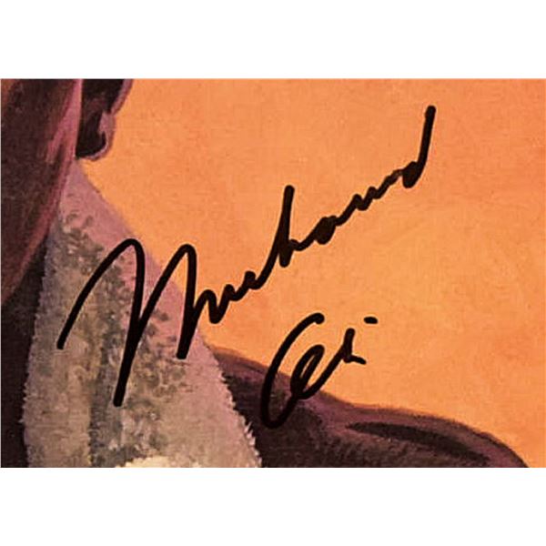 Muhammad Ali signed soundtrack