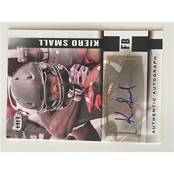Kiero Small signed autograph card