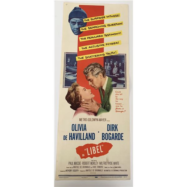 Libel vintage movie poster