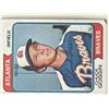 Image 1 : Atlanta Braves Chuck Goggin signed 1974 Topps trading card
