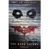 Image 1 : Batman The Dark Knight Why So Serious 2008 original teaser double-sided movie poster