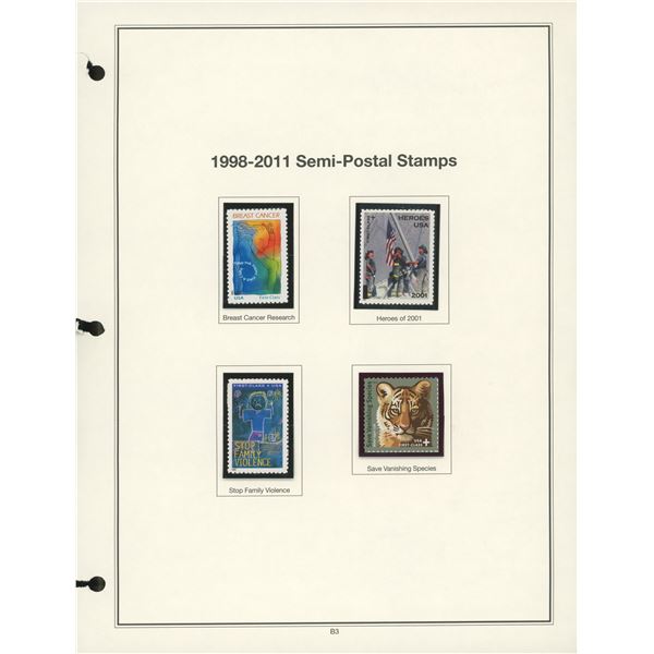 1998-2011 Semi-Postal Stamps
