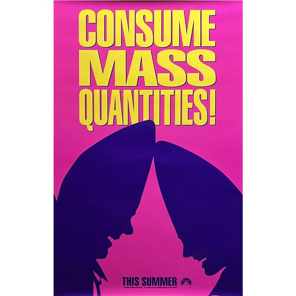 Coneheads original pink movie poster