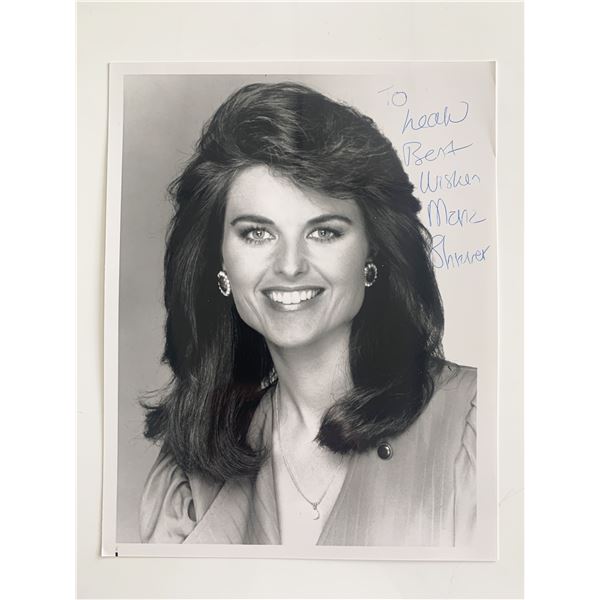 Maria Shriver Signed Photo