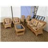 Image 1 : Rattan Wicker 6 Piece Patio Set