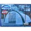 Image 1 : 30X85X15 FT. Oval Steel Frame Storage Building