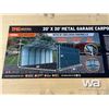 Image 1 : TMG 20X30 FT. Metal Shed Carport