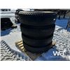 Image 2 : (4) 11R24.5 Tires On Dayton Rims