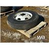 Image 2 : (1) 10R22.5 Truck Tire & 6-Bolt Rim