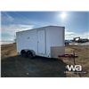 Image 2 : 2018 Royal Cargo 14 FT. T/A Enclosed Trailer