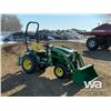 Image 2 : 2011 John Deere 2320 MFWD Utility Tractor
