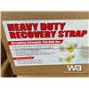 Image 2 : (4) Heavy Duty Recovery Straps 12 IN. X 30 FT.