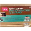 Image 2 : Remote Control Patio Heater & Stand